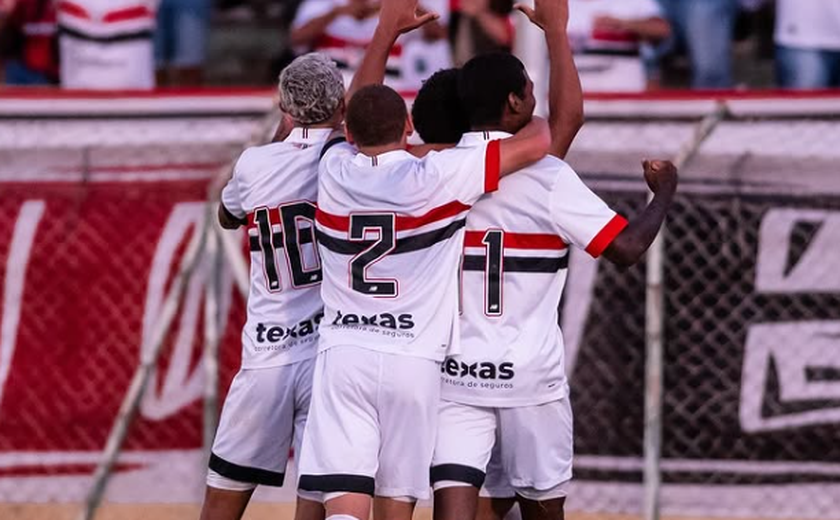 São Paulo goleia, Botafogo vence e Coritiba avança nos pênaltis para terceira fase da Copinha