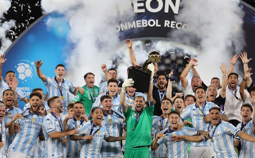 Racing é campeão da Recopa Sul-Americana