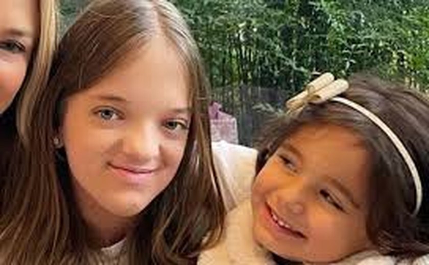 Rafaella Justus celebra resultado de transplante de medula da irmã: 'Nossa guerreira'