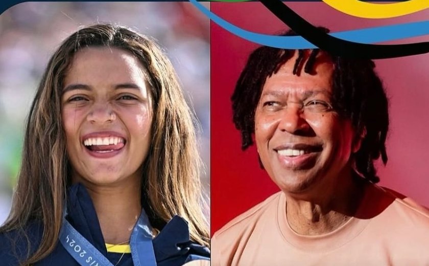 Rayssa Leal conquistou bronze em Paris ouvindo Djavan no fone de ouvido