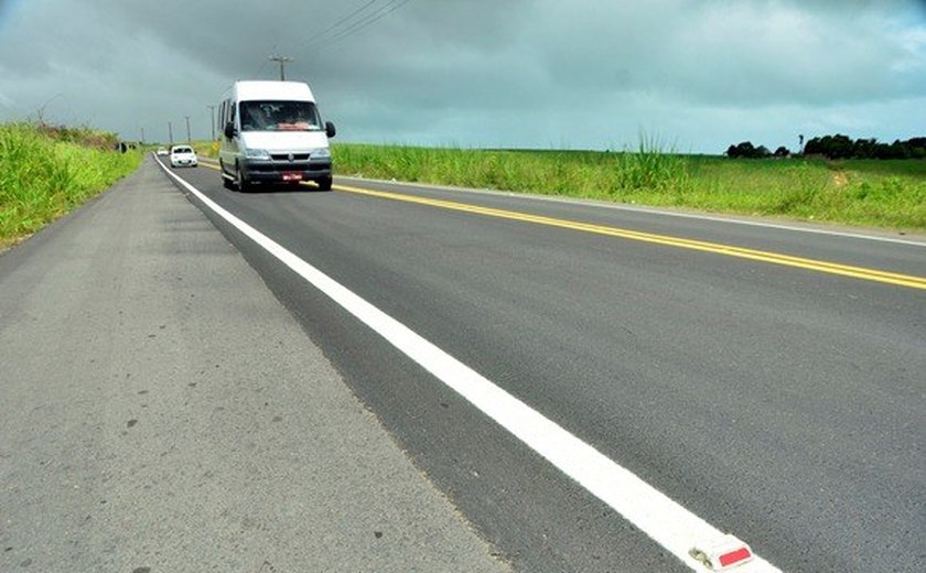 Restauração de rodovia até Maceió será concluída em dezembro