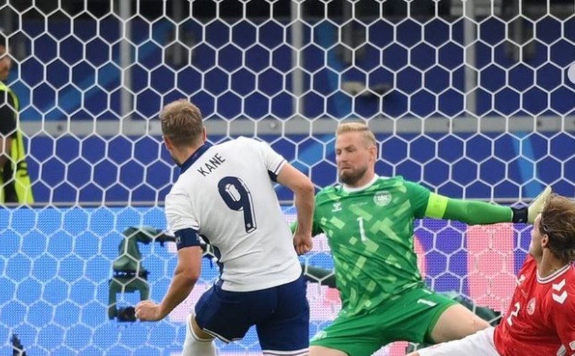 Inglaterra joga mal, empata com Dinamarca e perde chance de antecipar vaga no mata-mata da Euro