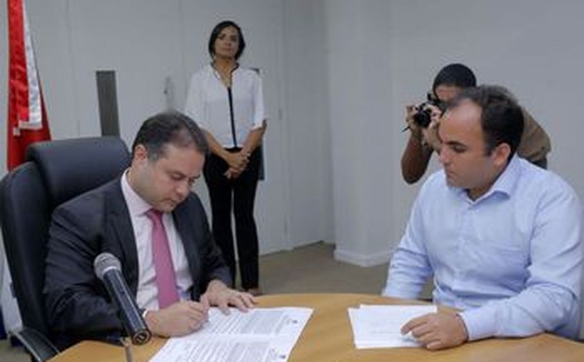Prefeitura de Pilar e Governo do Estado assinam ordem de serviço para construção de Cisp