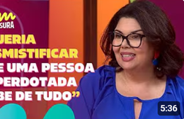 Sem Censura | Atriz Fabiana Karla esclarece sua condição de superdotação