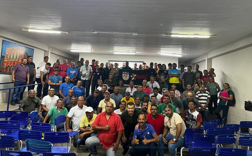 SSP capacita vigilantes do Baixo São Francisco sobre medidas de segurança nas escolas