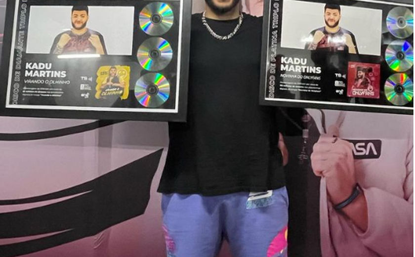 Em alta nos apps, Kadu Martins grava DVD em Fortaleza