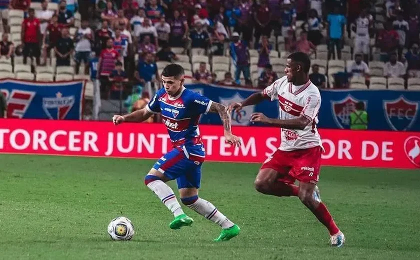 CRB vence Fortaleza no Castelão, mas é eliminado da Copa do Nordeste