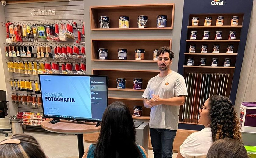 Casa das Tintas e Archclub Alagoas promovem curso de fotografia para arquitetos