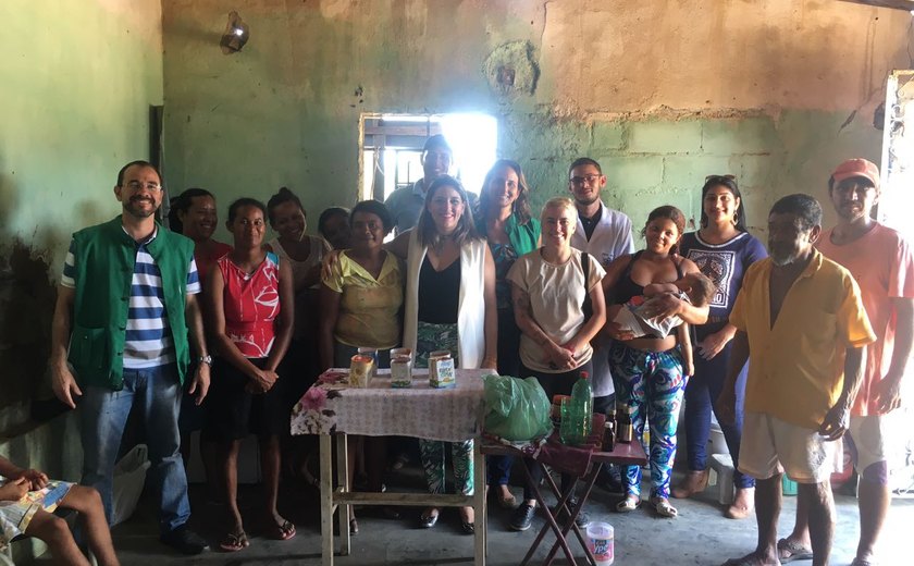 Semarphi realiza oficina de sabão ecológico para Associação de Catadores, em Palmeira