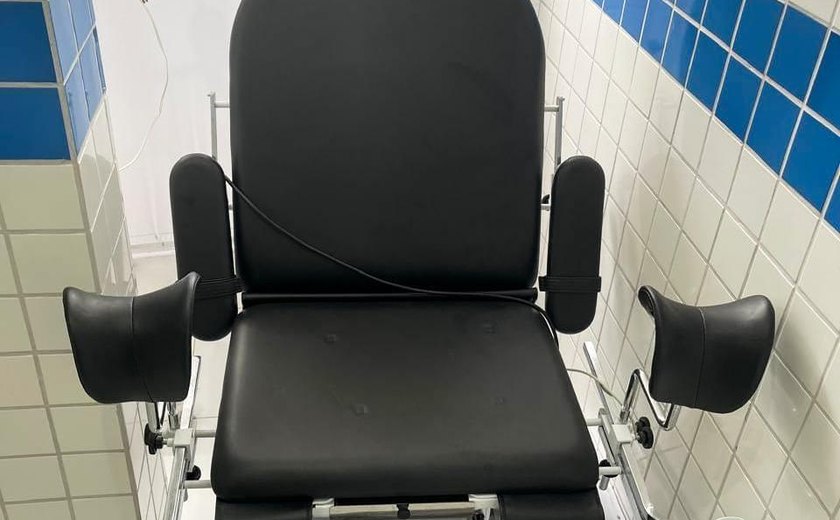 Macas ginecológicas adaptáveis para PcD estão disponíveis em quatro Unidades de Saúde