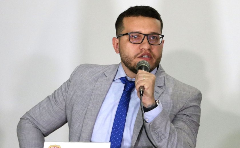 Delegado da PF, Guilhermo Catramby, fala no STF sobre o caso Marielle