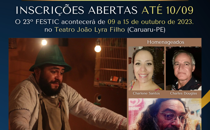 Festival de Esquetes e Teatro Infantil de Caruaru abre inscrições