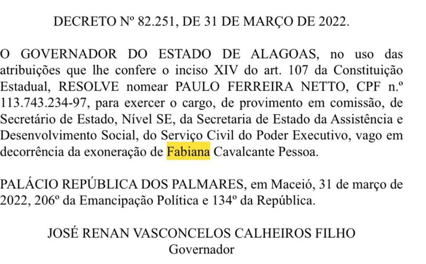 Advogado arapiraquense assume a Secretaria de Estado da Assistência Social