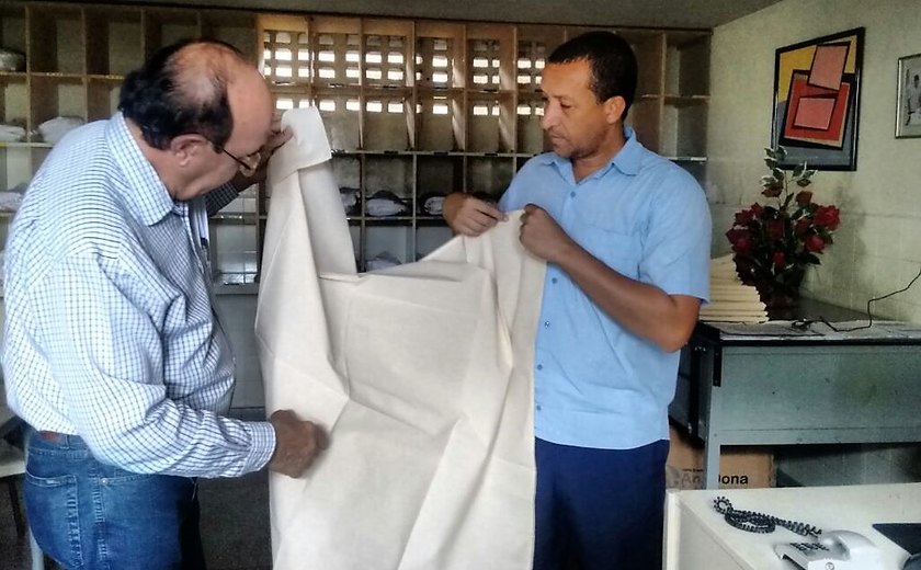 Hospital Santa Rita recebe mais máquinas deixando setor da lavanderia totalmente equipado