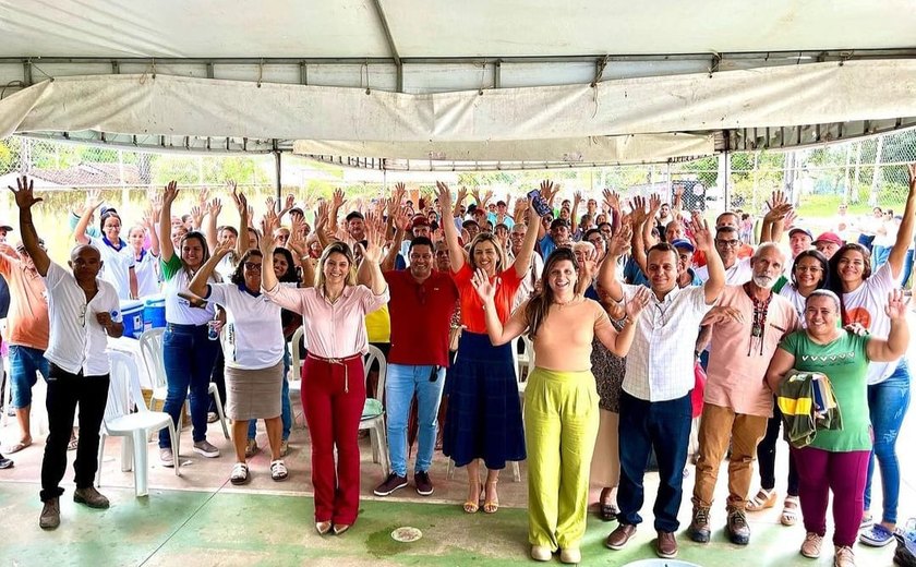 Prefeita Marcela Gomes participa de evento especial em Novo Lino em homenagem ao Dia do Agricultor