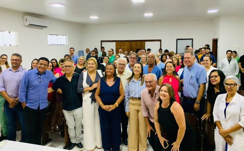 Hospital Santa Rita recebe visita de prefeita e reafirma parceria com o município