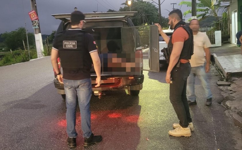 Ação da Polícia Civil resulta em prisão por homicídio ocorrido em Matriz do Camaragibe
