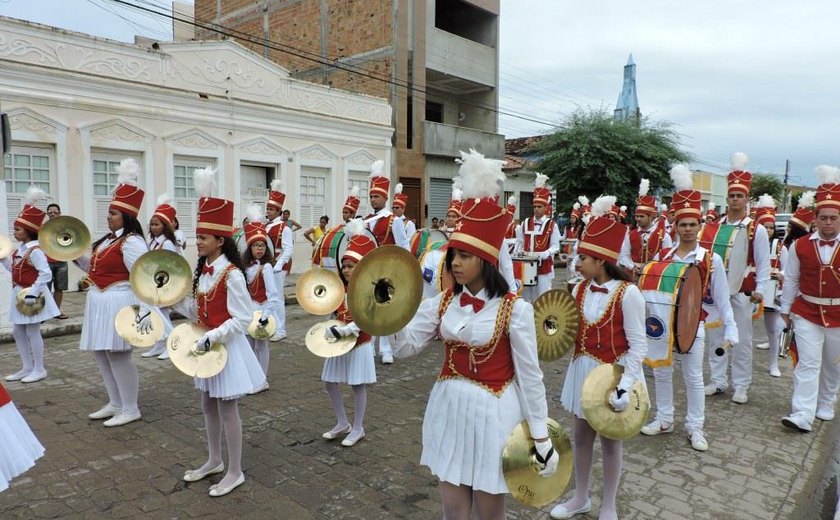 Município de Pão de Açúcar recebe o I Encontro de Bandas de Música de Alagoas