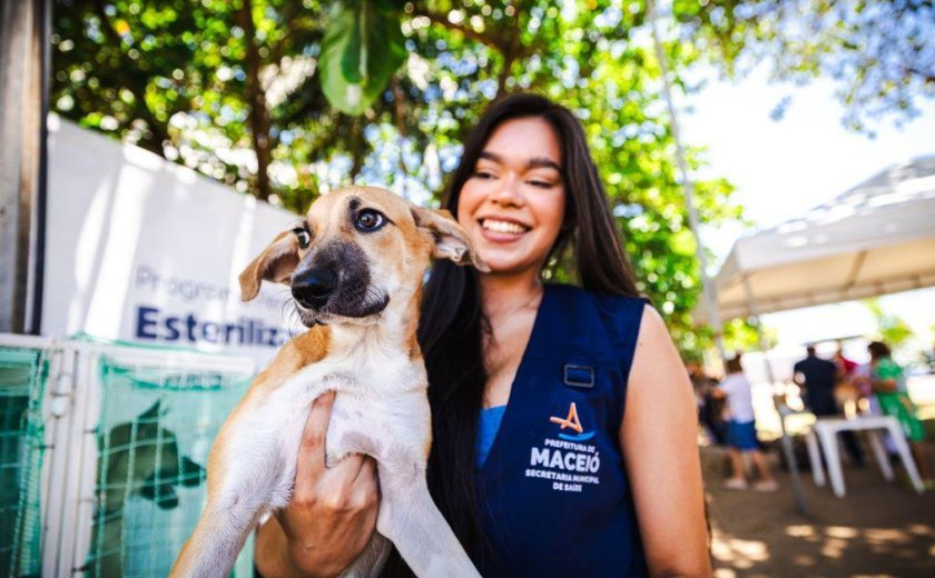 Campanha de vacinação antirrábica Abraça o 4° Distrito Sanitário em Maceió