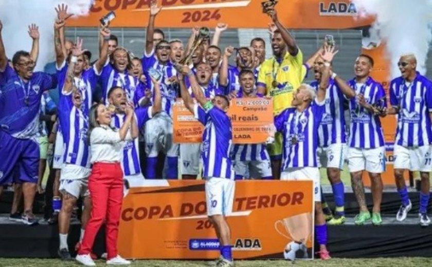 Barra de São Miguel brilha e conquista a Copa do Interior 2024 com goleada sobre Delmiro Gouveia