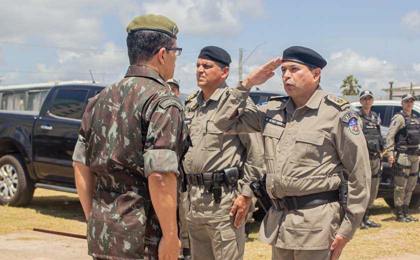 PM recebe visita do comandante da 10ª Brigada de Infantaria Motorizada do Exército Brasileiro
