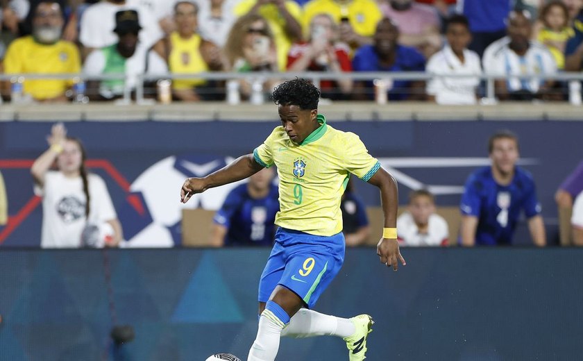 Com Endrick titular, Brasil enfrenta o Paraguai pelas Eliminatórias