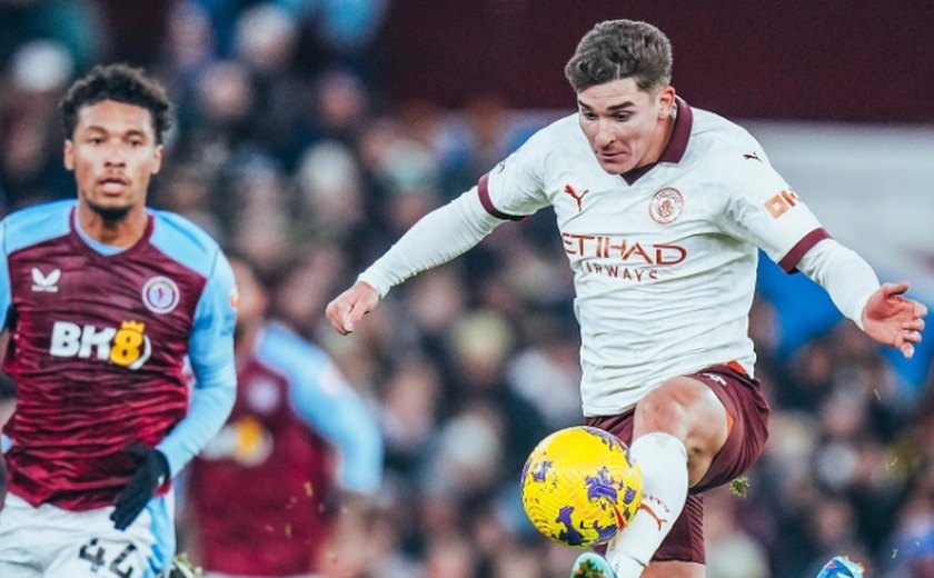 Manchester City perde do Aston Villa, cai na tabela do Inglês e acumula 4º tropeço seguido