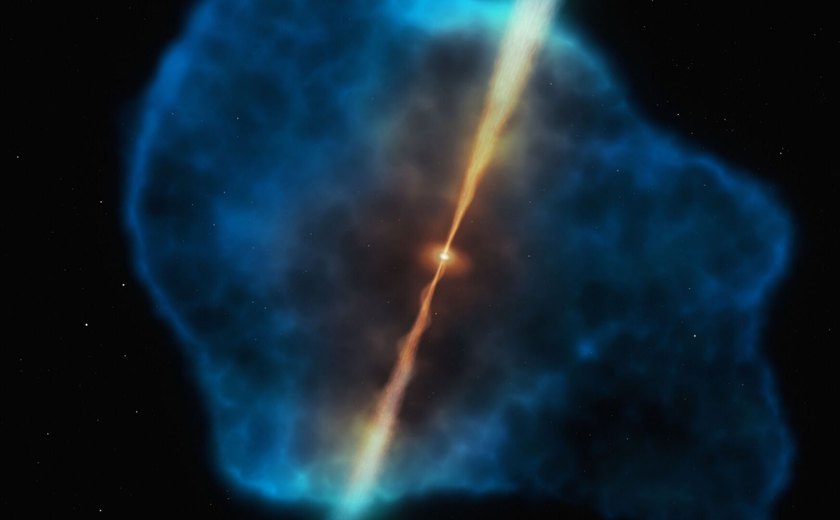 Astrônomos descrevem sinal que demorou mais de 13 bilhões de anos para chegar à Terra