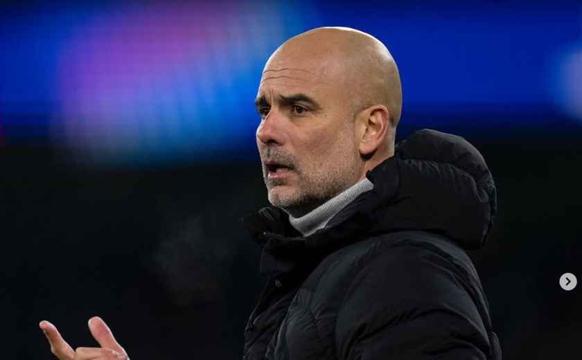 Guardiola aparece com arranhões no rosto e esclarece comentários sobre automutilação
