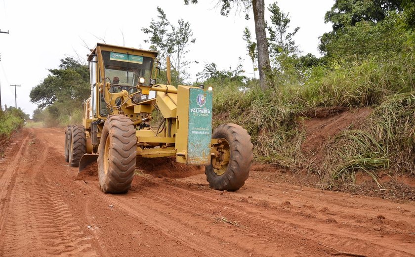 Programa Estrada Boa continua em ação na zona rural de Palmeira dos Índios