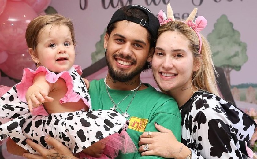 Virgínia Fonseca e Zé Filipe comemoram 1 ano de Maria Flor; veja o que se sabe sobre a festa
