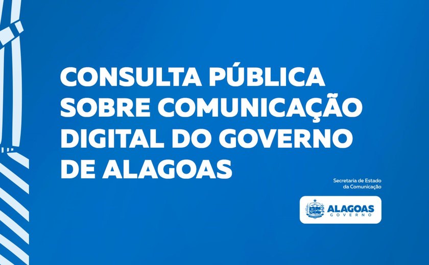 Governo de Alagoas abre cadastro para veículos digitais interessados em publicidade oficial