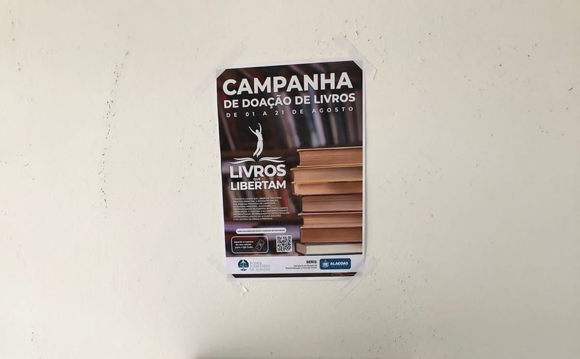 Casa da Cultura se torna ponto de arrecadação da campanha “Livros que Libertam”
