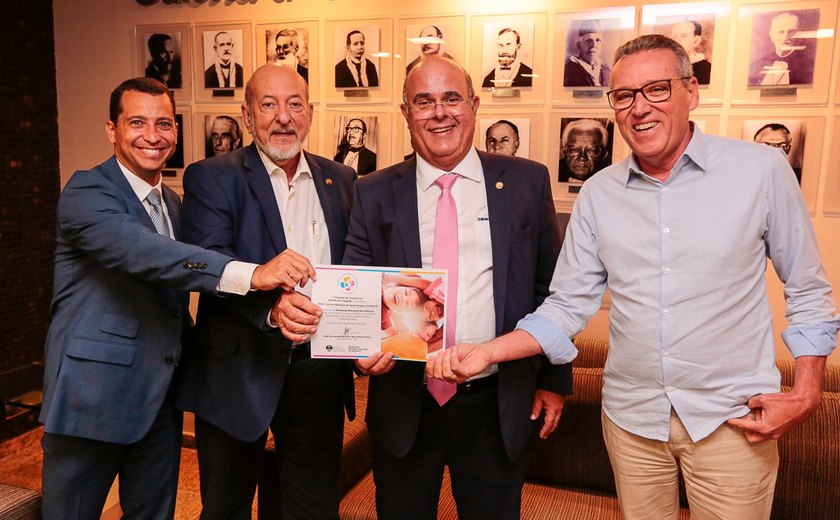 Senai é reconhecido pelo TJ/AL com certificado “Empresa Parceira da Criança”