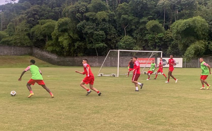 CRB finaliza preparação para enfrentar o Bahia