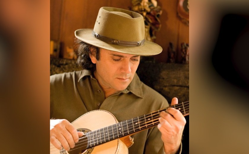 Almir Sater fará show em Foz do Iguaçu em comemoração dos 108 anos da cidade