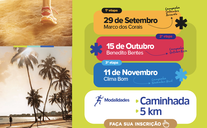 Corrida de Rua: Maceió ganha circuito oficial com etapas na orla, Benedito Bentes e Clima Bom