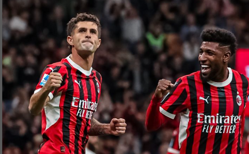 Milan marca 4 gols em 29 minutos e goleia o Venezia pelo Campeonato Italiano