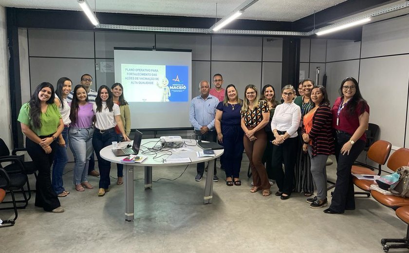 Saúde capacita equipes para campanha de multivacinação