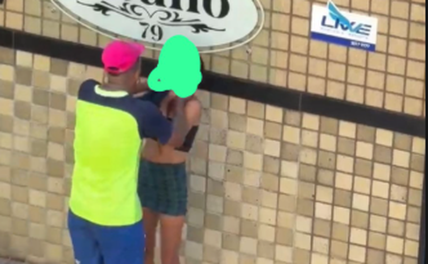 ROTAM prende homem em flagrante por violência contra mulher e porte de arma branca em Maceió