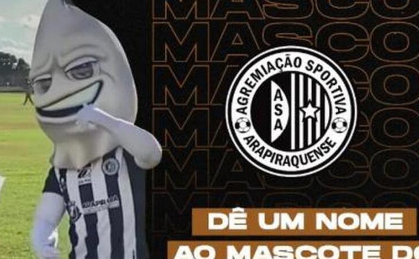 Torcedores do ASA poderão escolher nome do novo mascote da equipe.