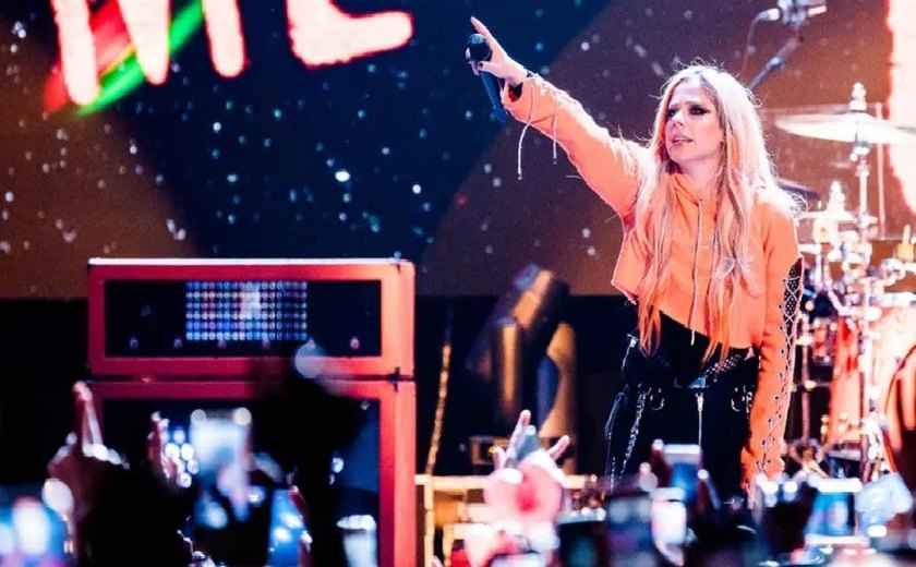 Rock in Rio: Avril Lavigne arrasta multidão ao palco Sunset
