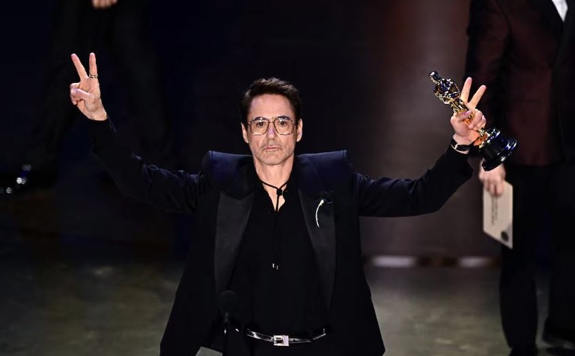 Oscar 2024: Robert Downey Jr. vence como Melhor Ator Coadjuvante por 'Oppenheimer'