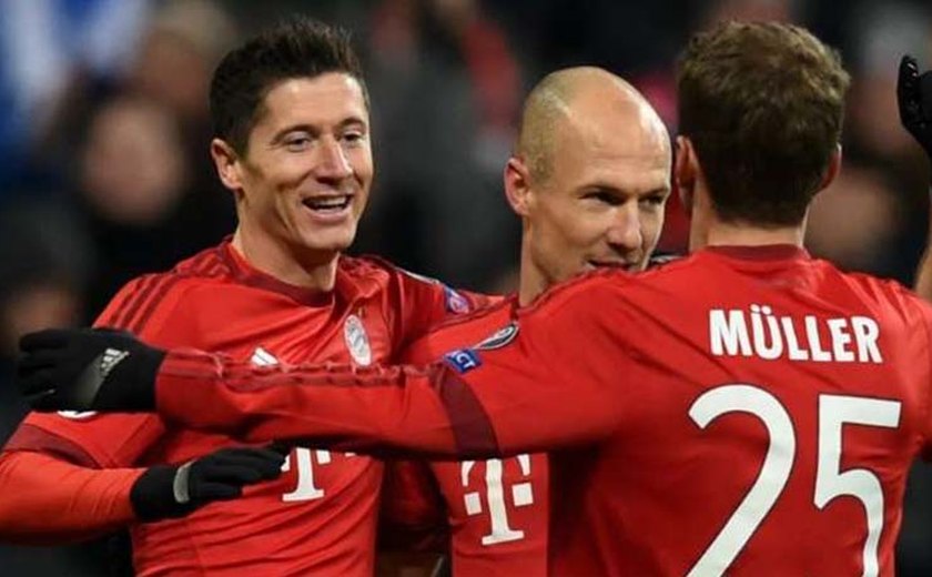 Bayern fez mais gols em 18 jogos do que quase todo mundo no Brasileirão inteiro