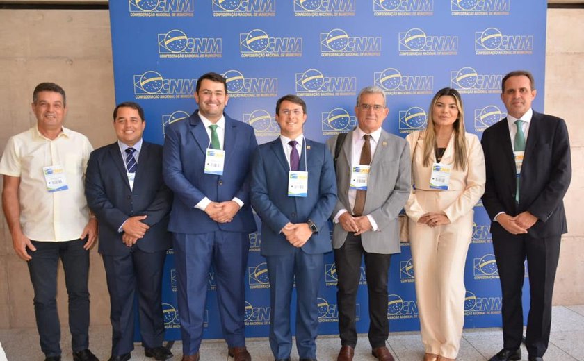 Prefeitos alagoanos participam de mobilização da CNM