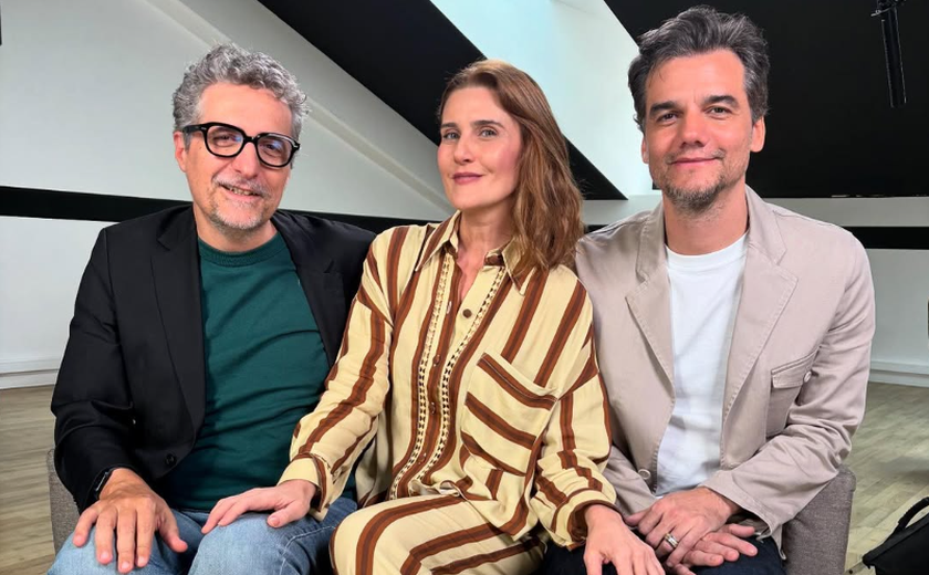 Wagner Moura e equipe de 'O Agente Secreto' posam em Cannes um dia antes de exibição do filme
