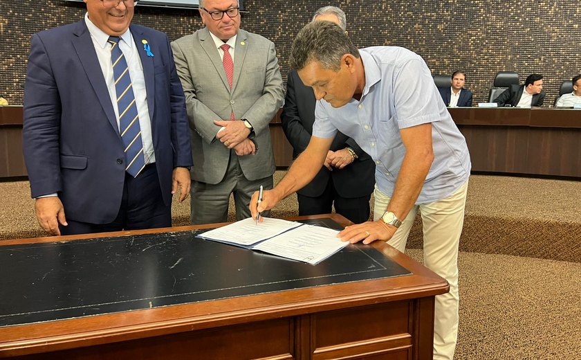 Prefeito de Branquinha e TJ/AL assinam acordo de cooperação técnica para o programa Moradia Legal