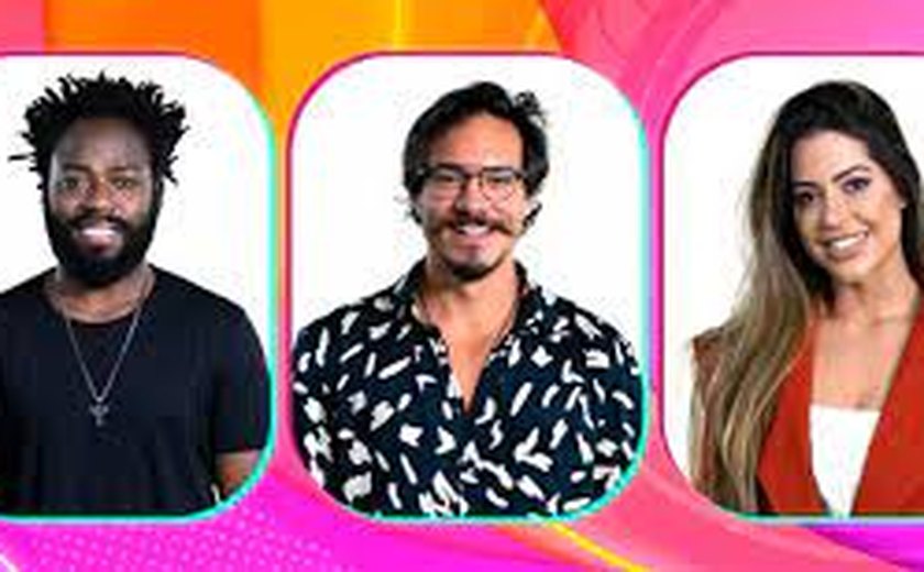 Douglas, Eliezer e Laís formam nono paredão do ‘BBB 22’