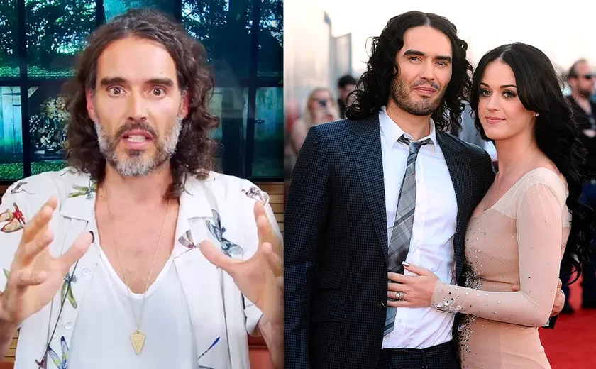 Russell Brand, ex de Katy Perry, nega acusações de abuso sexual: 'litania de ataques agressivos'