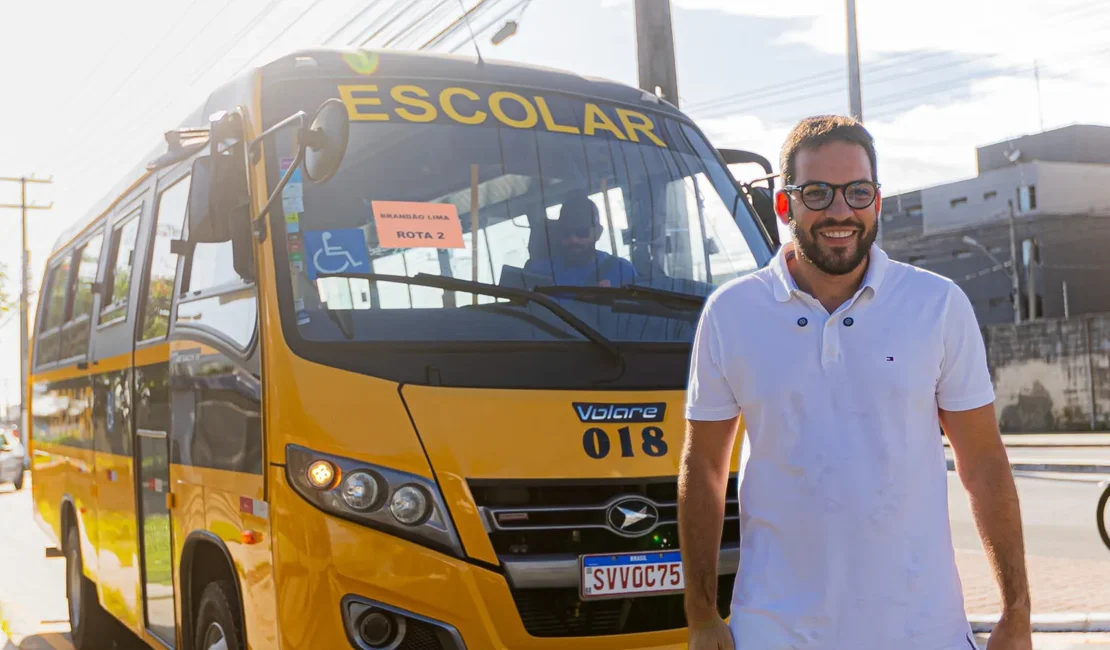 Polêmicas à parte, novo secretário de Educação vai ‘in loco’ conferir situação dos ônibus escolares de Maceió